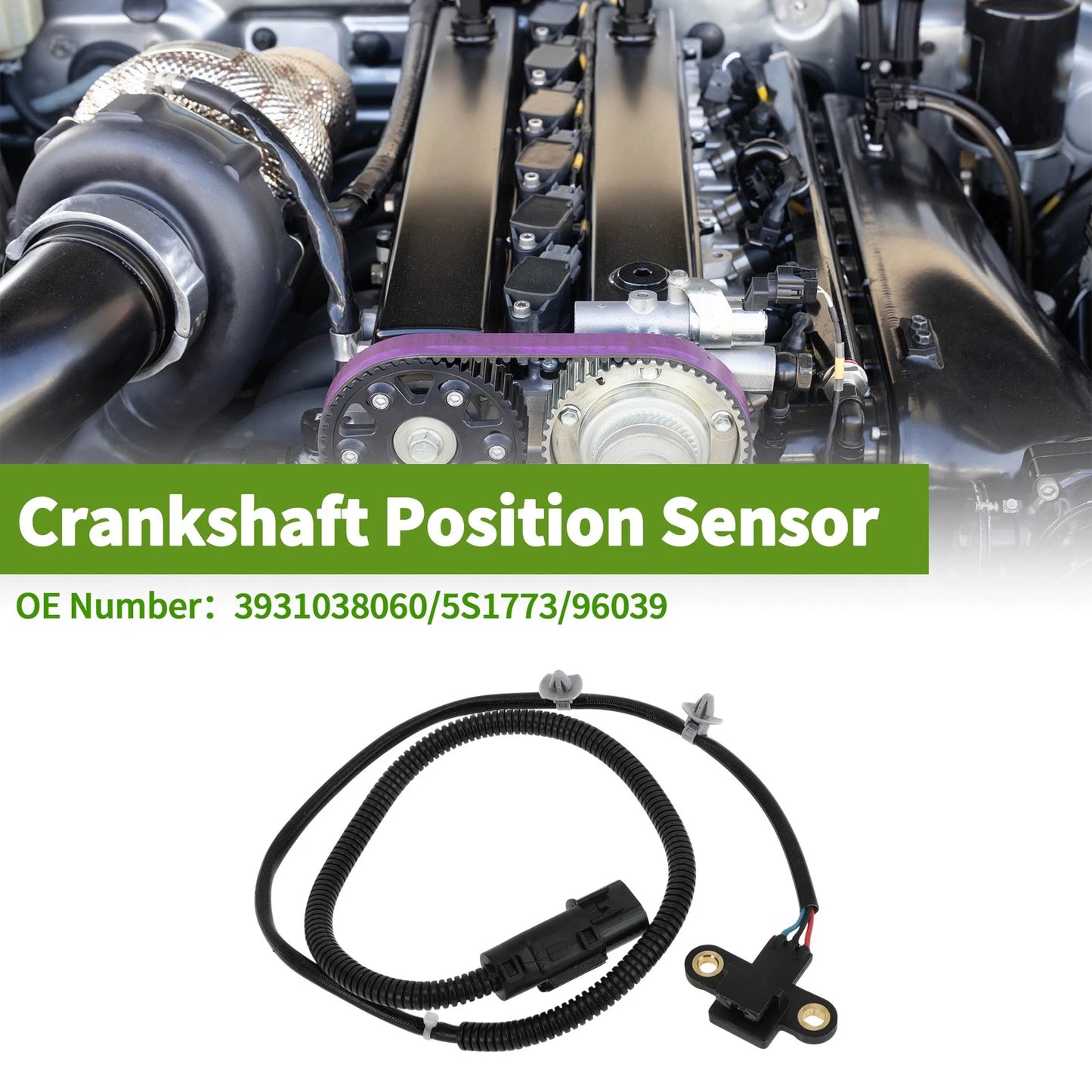 Crankshaft Position Sensor for Kia Optima 2.4L (2001-2006) 1 x Pc