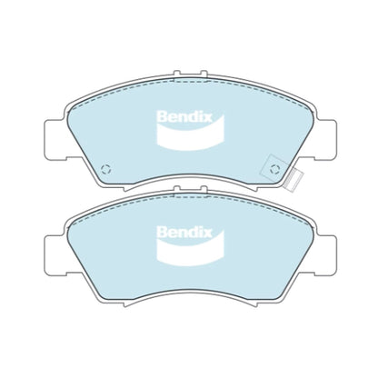 GCT Front Disc Brake Pad Set for Honda Jazz GD (2002 - 2008)