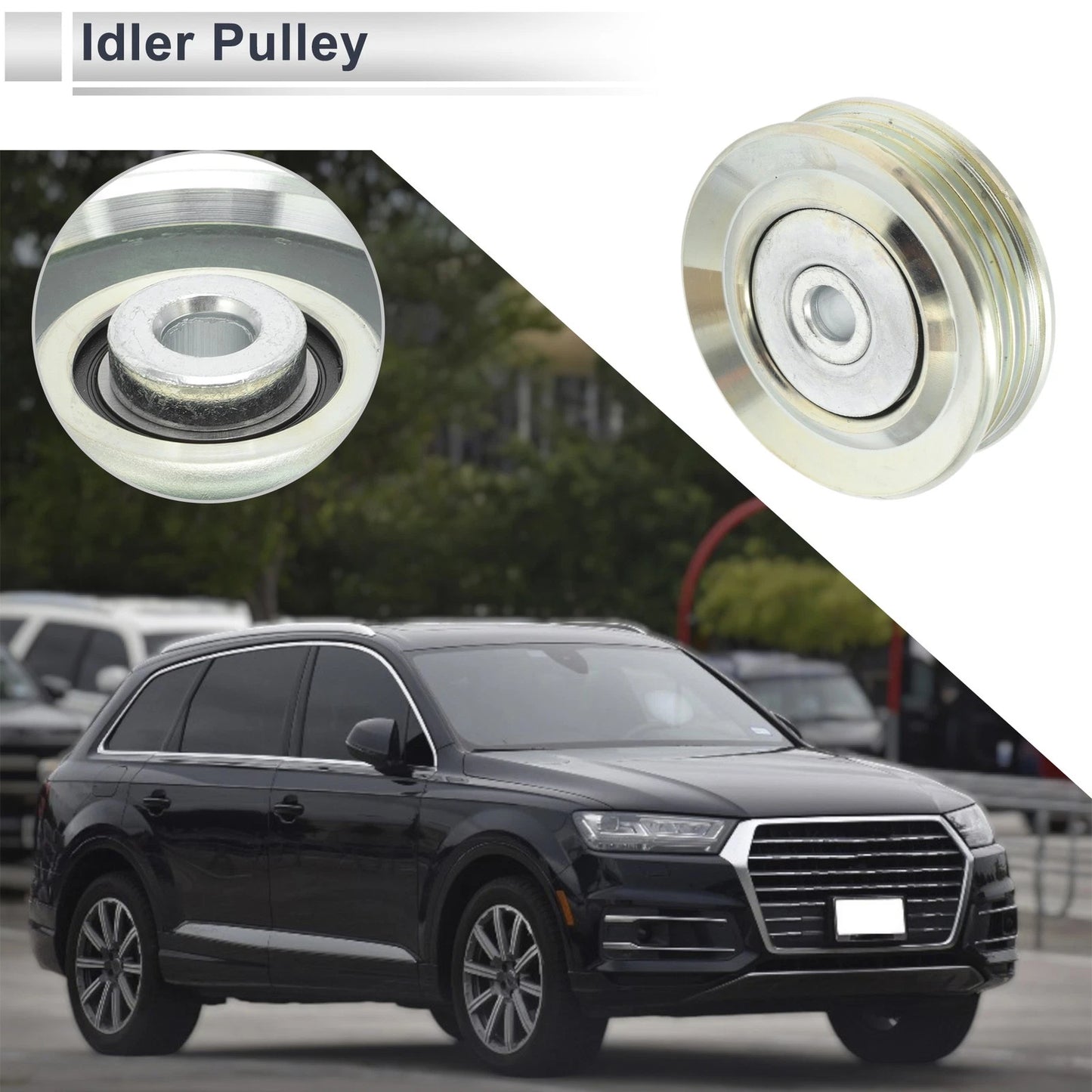 Drive Belt Idler Pulley for Suzuki Swift (2010-2015) 1 Pc