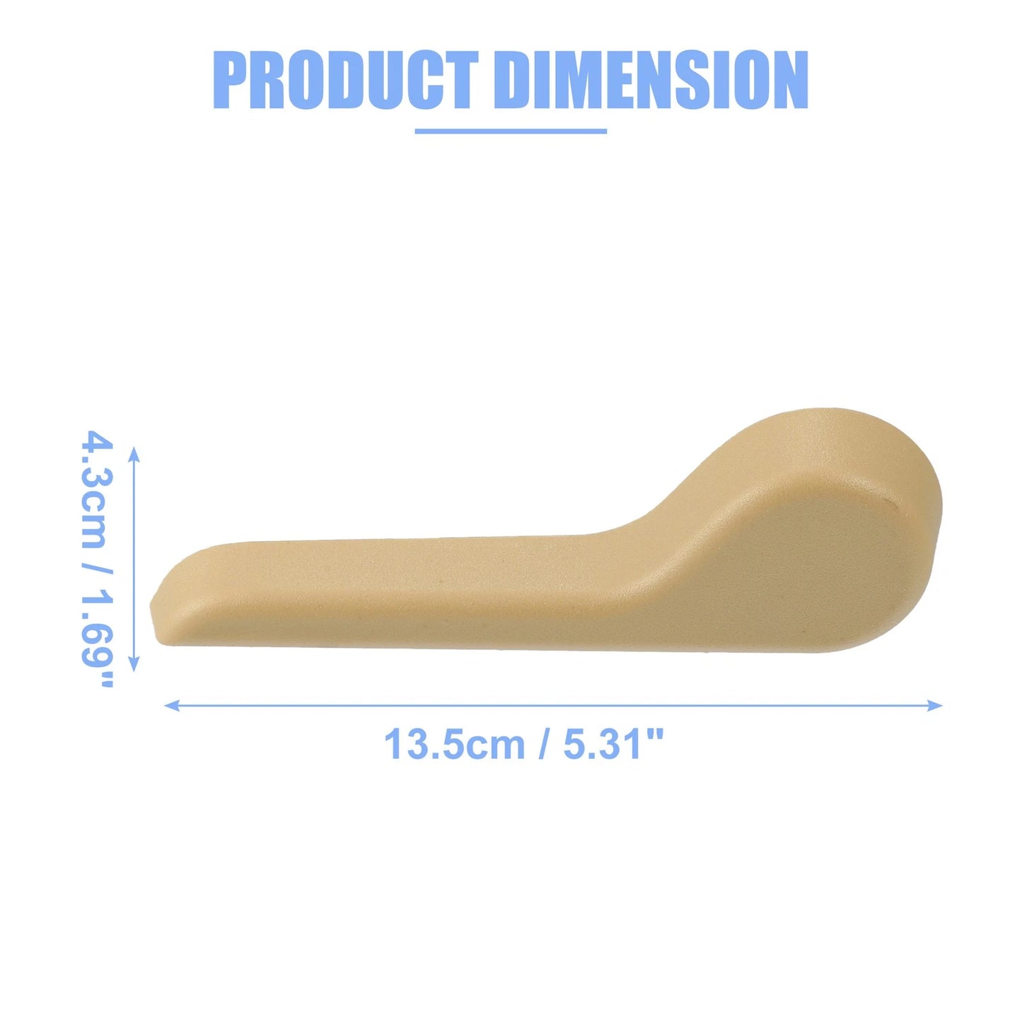 Front Left Seat Recliner Handle Lever for Chevrolet Avalanche Beige
