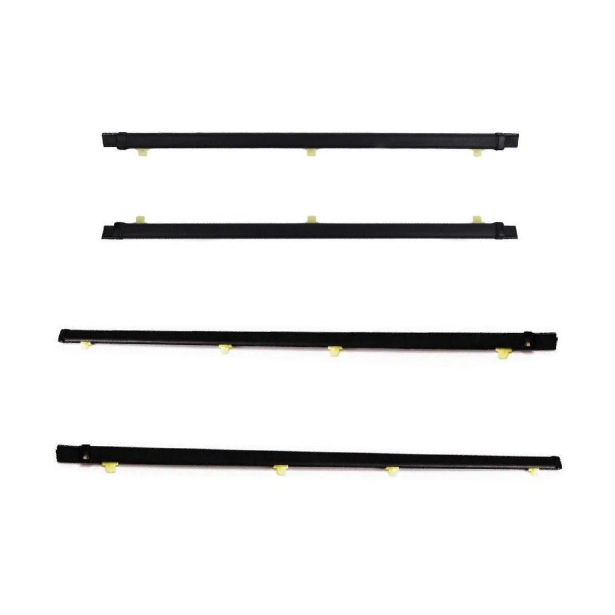 Set 4 Outer Weatherstrip Door Belt Fits Toyota Hilux LN85 LN106 4D 1989-95 D05