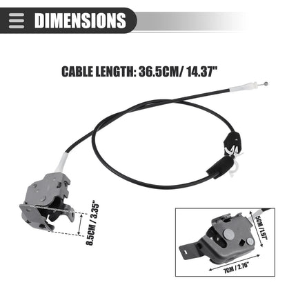 Rear Door Upper Latch Cable Assembly for Ford E250 E350 E450 (2008-2014)