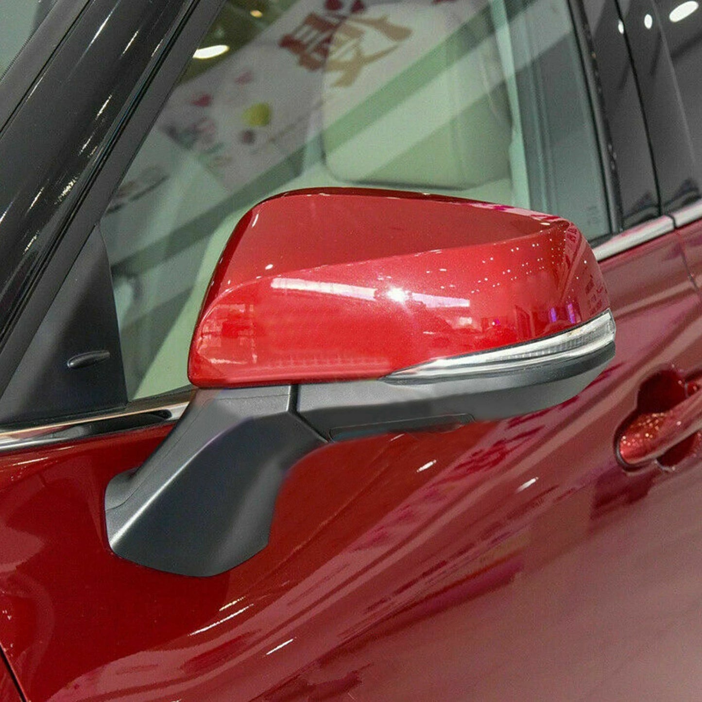 Left Side Rearview Mirror Triangle Base Cover for 2020-2022 Toyota Highlander
