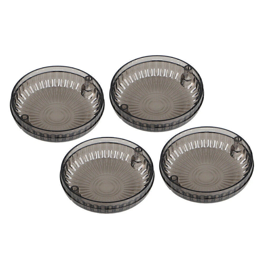 4x Smoke Turn Signal Lens Cover for Yamaha Road Star/V Star 1100/Vmax 1200 (2000-2017)