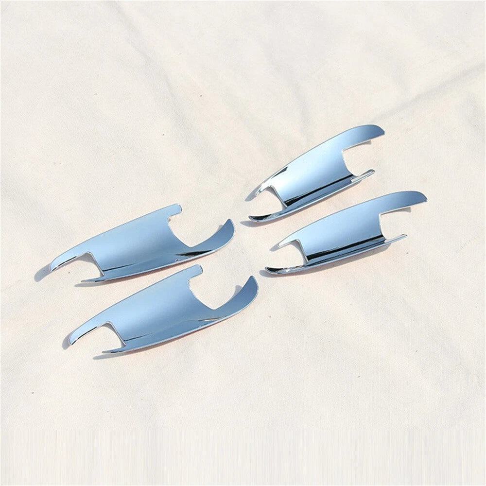 4 Pcs Chrome Door Handle Bowl Cover Trim for Benz B C E GLK ML GL GLE GLS