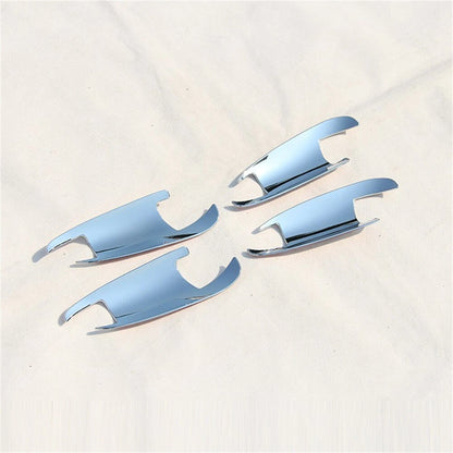 4 Pcs Chrome Door Handle Bowl Cover Trim for Benz B C E GLK ML GL GLE GLS