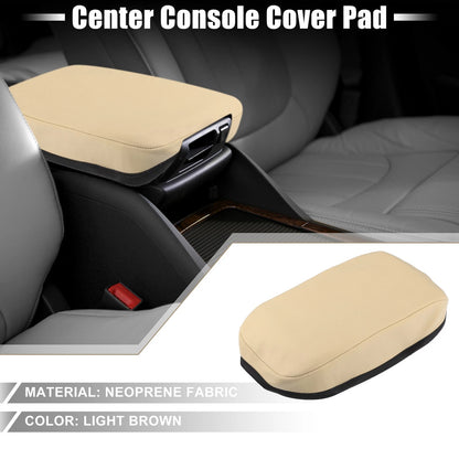 Light Brown Console Armrest Cover for Nissan Sentra (2013-2019)