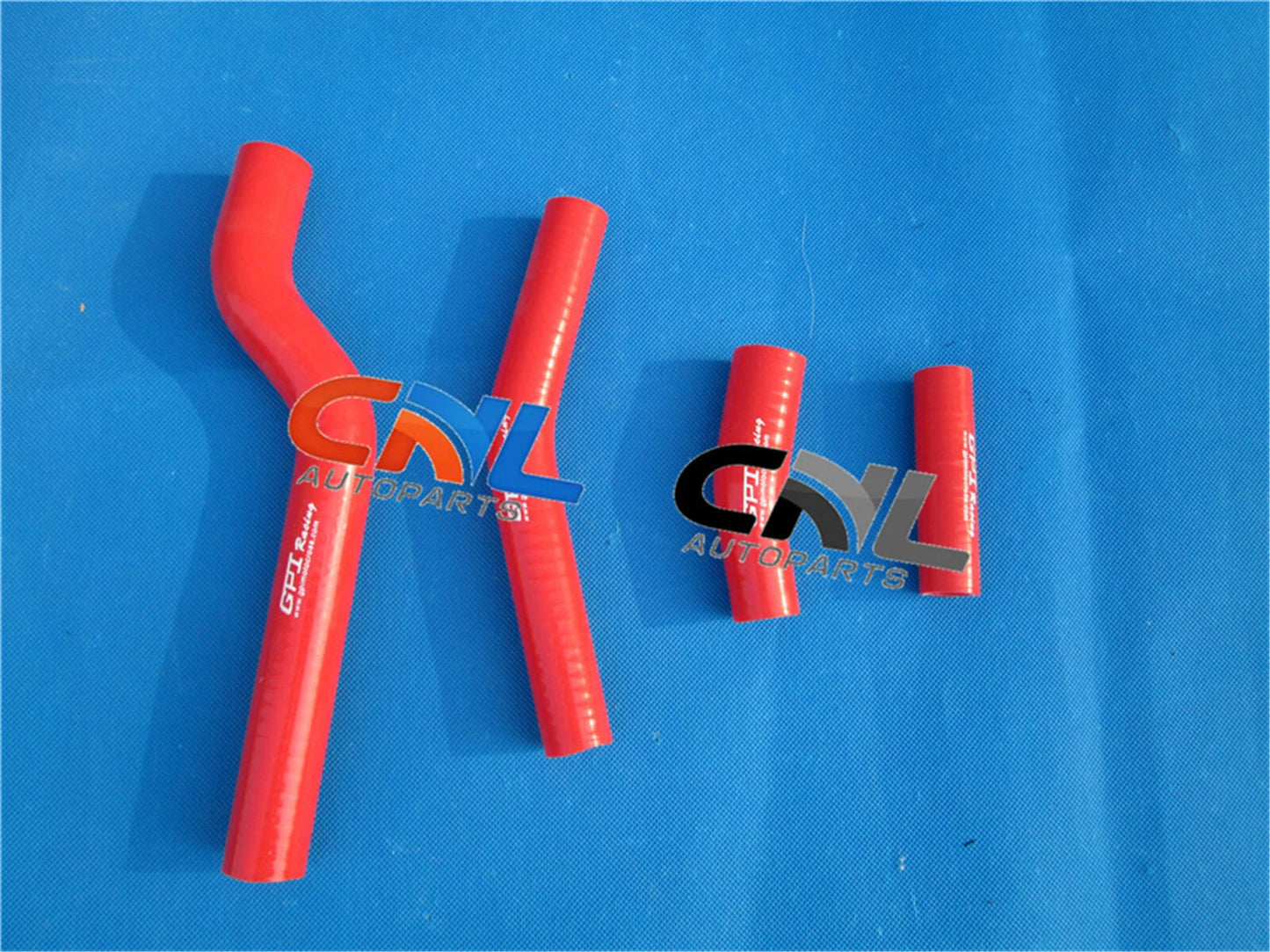 RED silicone radiator hose for YAMAHA YZ450F (2003-2009)
