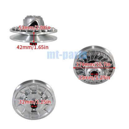 Clutch Driven Pulley Set for CAN-AM Maverick X3 Turbo RR/R (2017-2024)