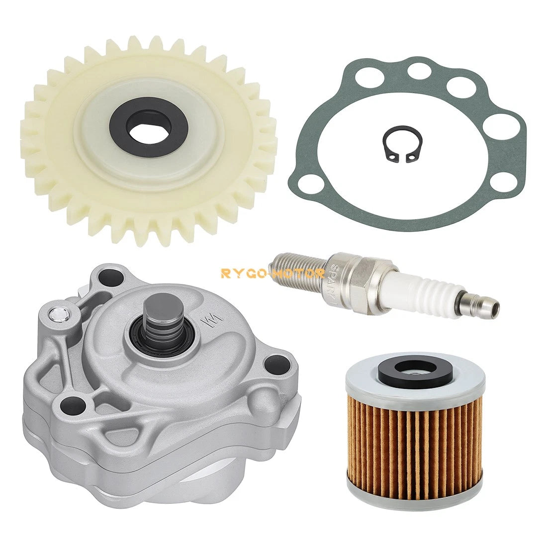 2 x Oil Pump Gear Kit & Oil Filter for Yamaha Raptor 700 (2006–2024)