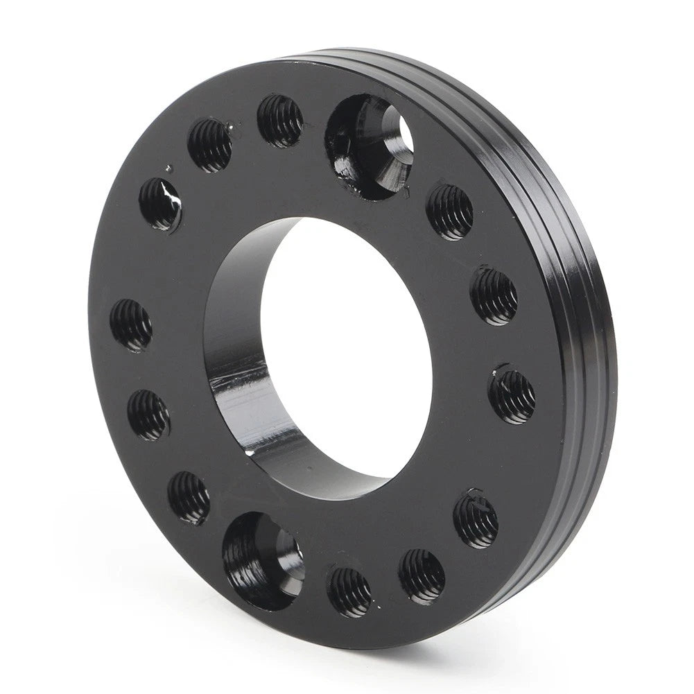 Black Carb Adjuster Carburetor Inlet Manifold Spinner Plate for Pit Bike Quad