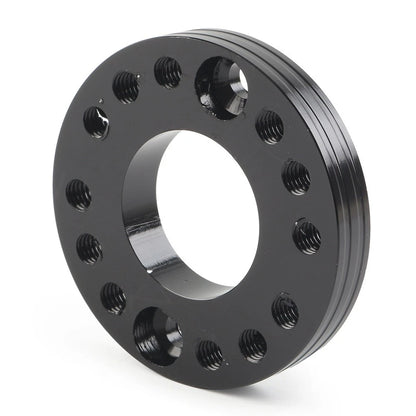 Black Carb Adjuster Carburetor Inlet Manifold Spinner Plate for Pit Bike Quad
