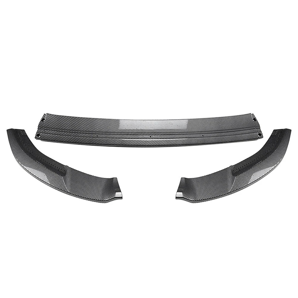 Front Bumper Splitter Spoiler Lip for Volkswagen Golf MK7 R R-Line (2014-2020)