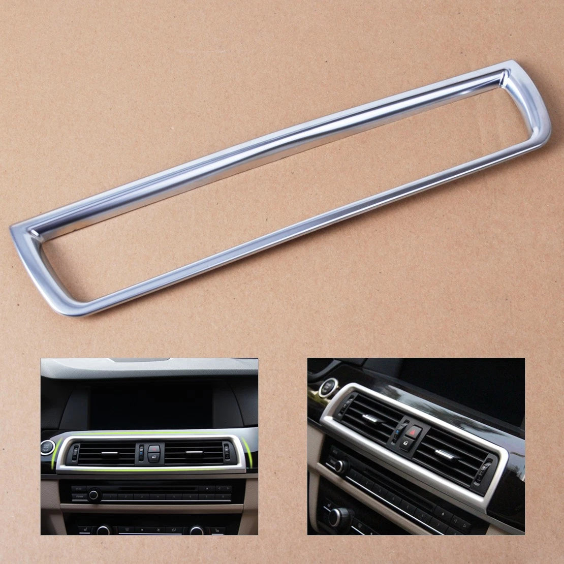 Air Vent Frame Chrome Trim Cover for BMW 5 Series F10 (2010-2017)