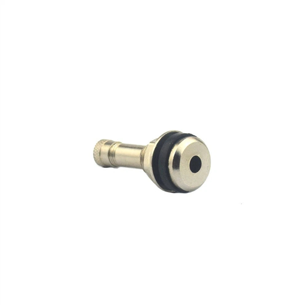 Chrome Metal Tubeless Bolt-On Valve Stem 4 x for Tires