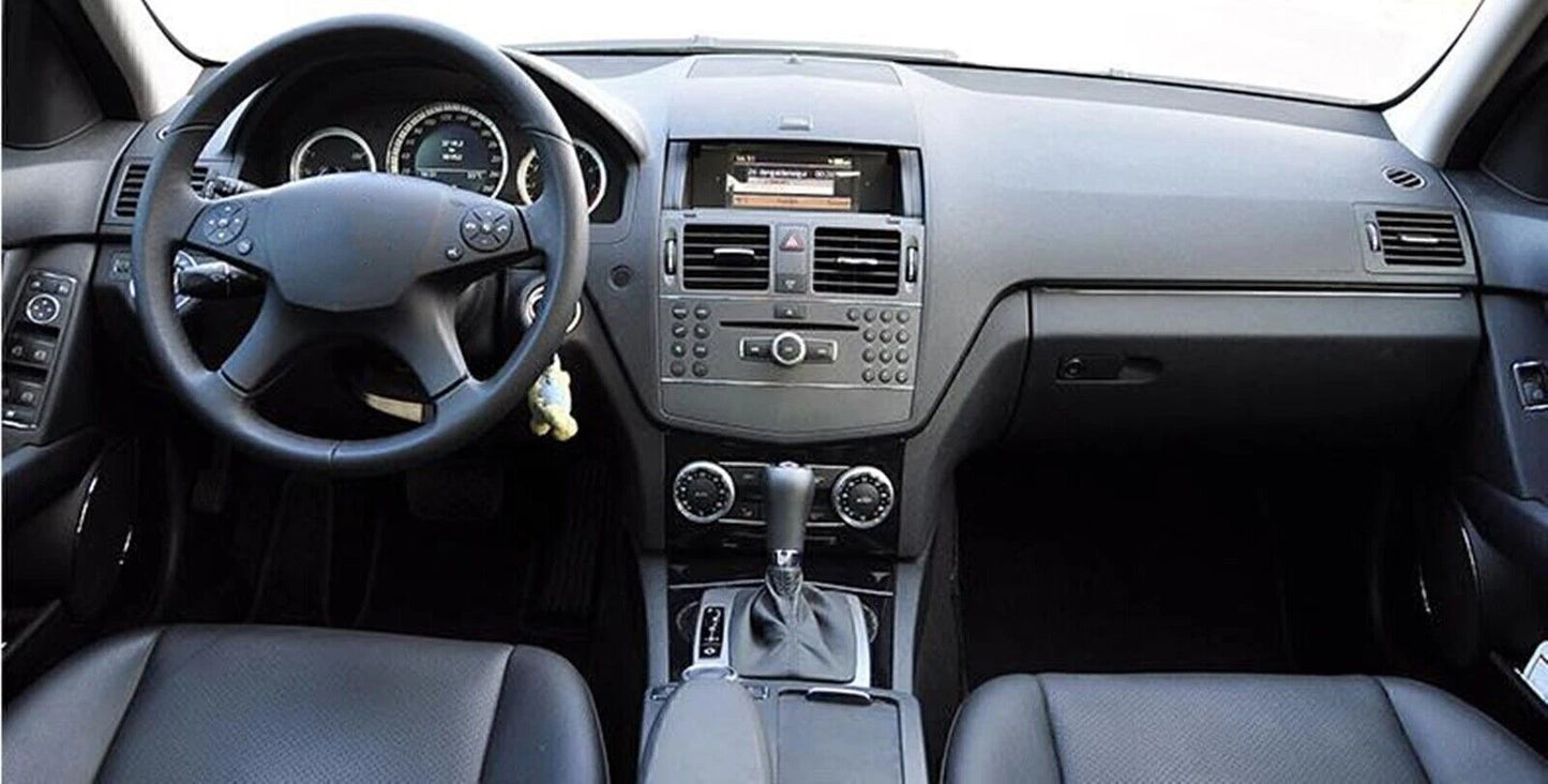 1x Black A/C Air Outlet Vent Cover for Benz C Class W204 (2007-2014)