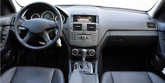 1x Black A/C Air Outlet Vent Cover for Benz C Class W204 (2007-2014)