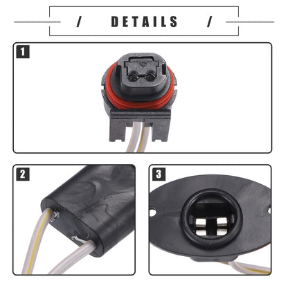 Wire Harnesses for Dodge 1500 Plastic Black  (1994-2001)