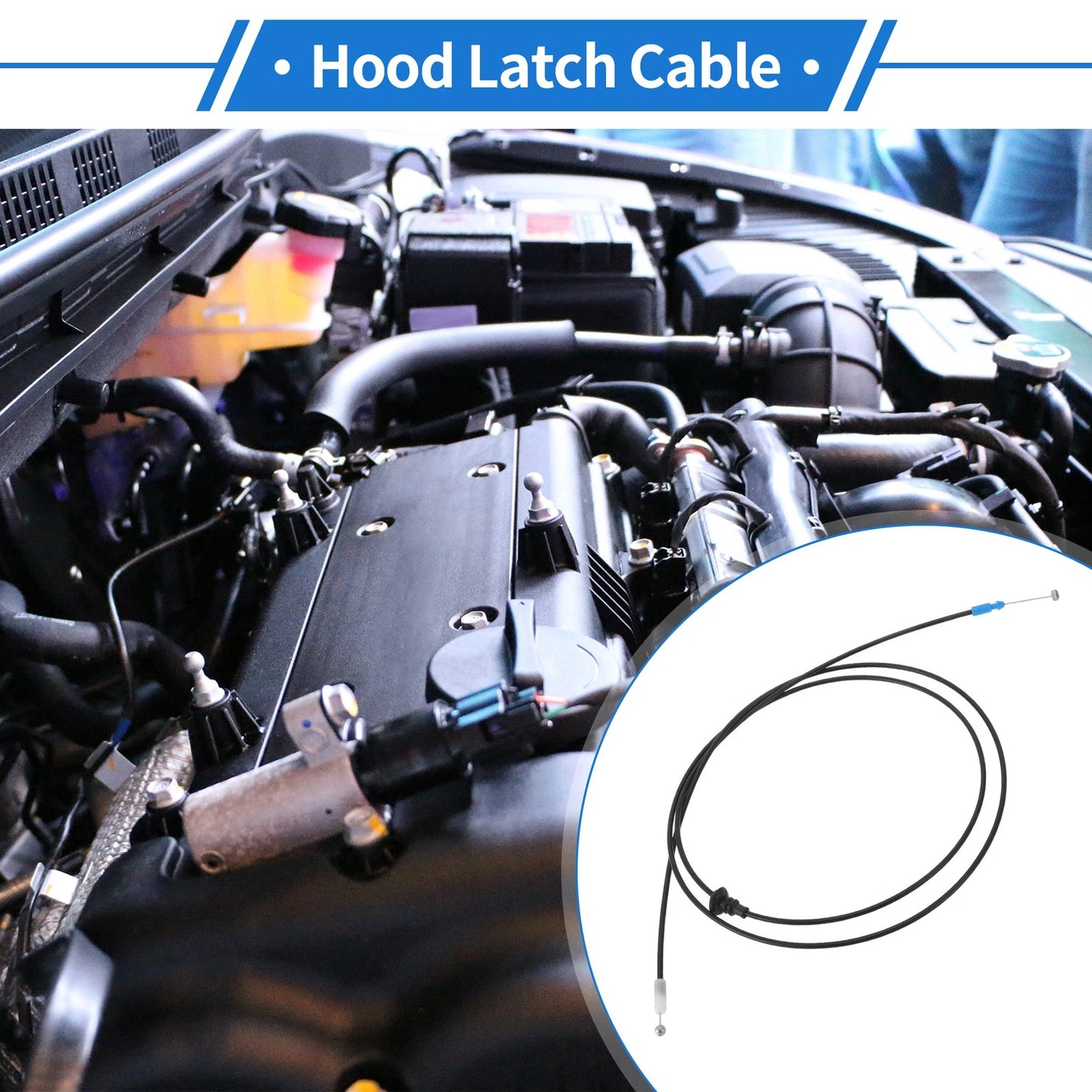 Hood Release Cable for Toyota Camry (2001–2006)