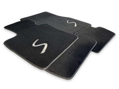 Floor Mats for MINI Cooper S One Countryman Black Tailored Carpets Set (2010-2023)