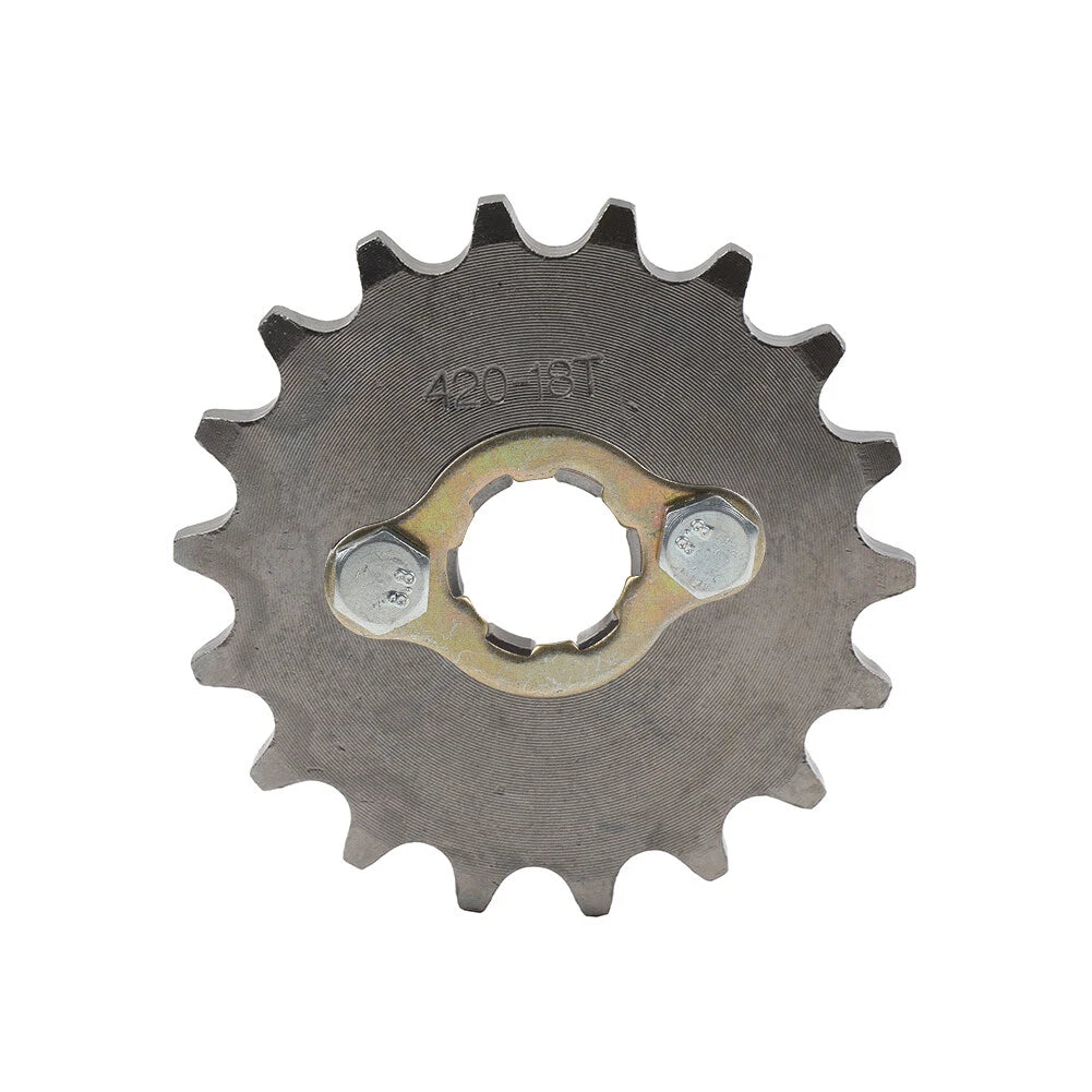 20mm 18T Front Sprocket for ATV Pit Bike 110cc 125cc 140cc