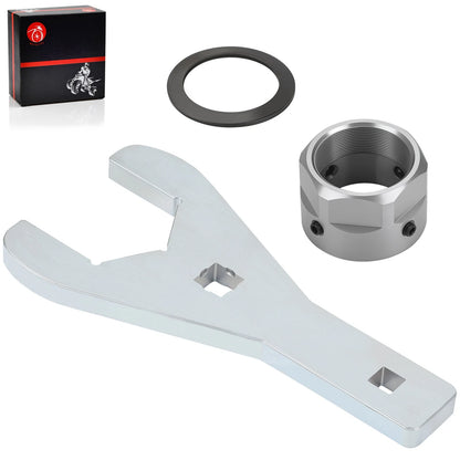 Rear Axle Lock Nut + Wrench Tool for Yamaha YFZ450R/YFZ450X (2009-2024)