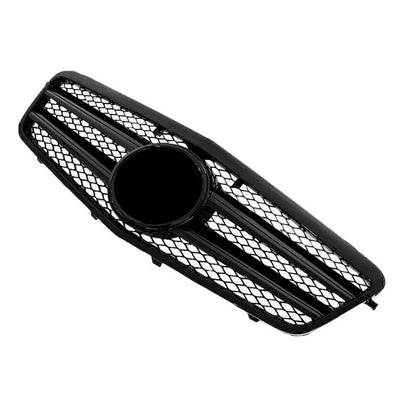 Shiny Black Front Grille for 2009-2010 Benz E-Class E63 E250 E550 E350 4DR