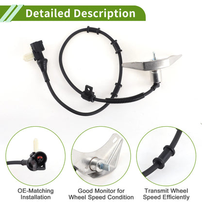 ABS Wheel Speed Sensor for Ford E250 (1997-2002)