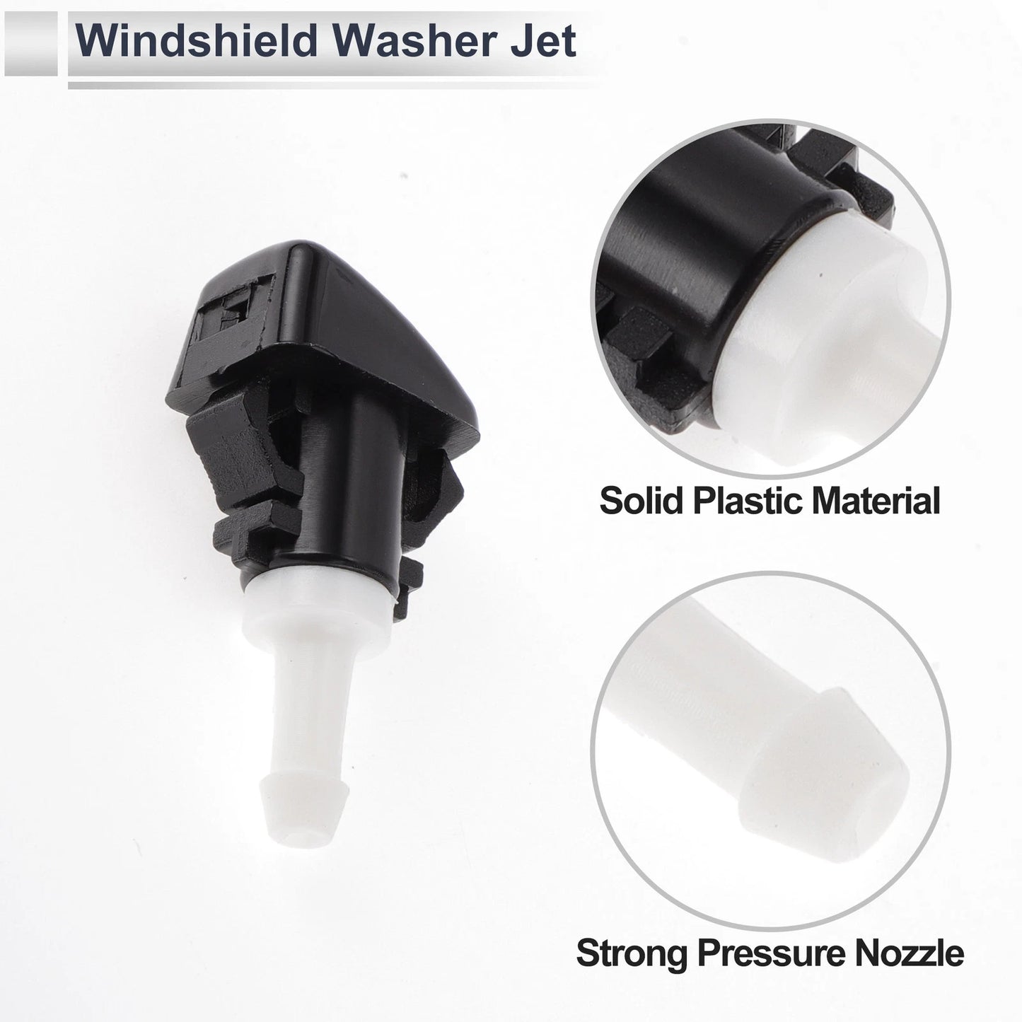 Windshield Washer w/ 6 Pcs Y Hose Connector for Chrysler