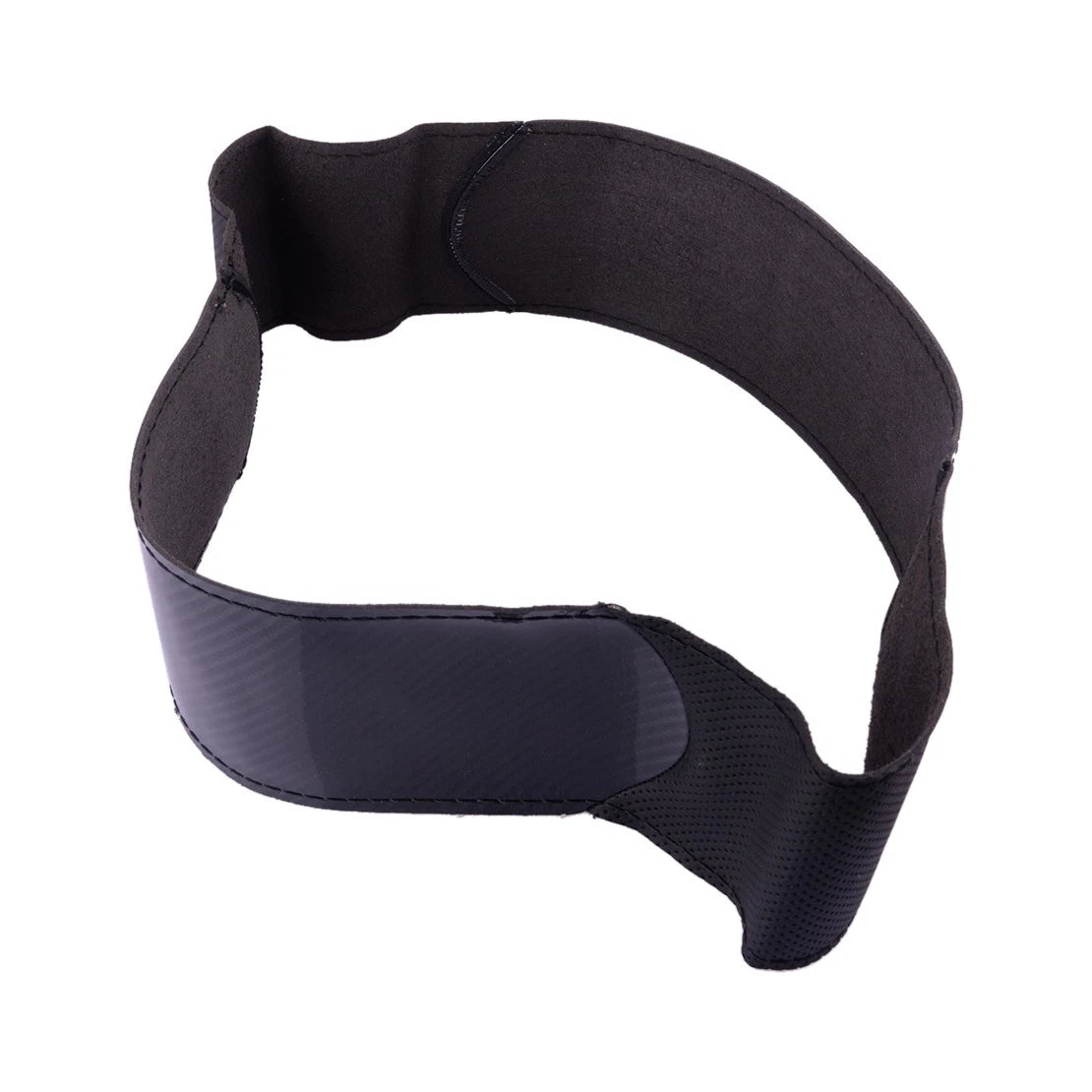 38cm Steering Wheel Cover for Car - Glossy Carbon Fiber Look