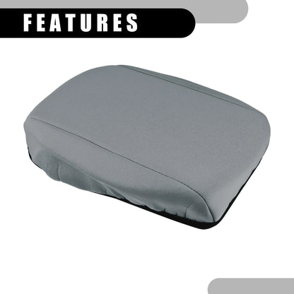 Center Console Lid Armrest Cover for Ford Focus (2010-2015) - Neoprene Gray