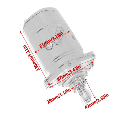 Starter for Suzuki 9.9HP DT9.9, 15HP DT14, 20HP DT20, 25HP DT25, 50HP DT50, 65HP DT65