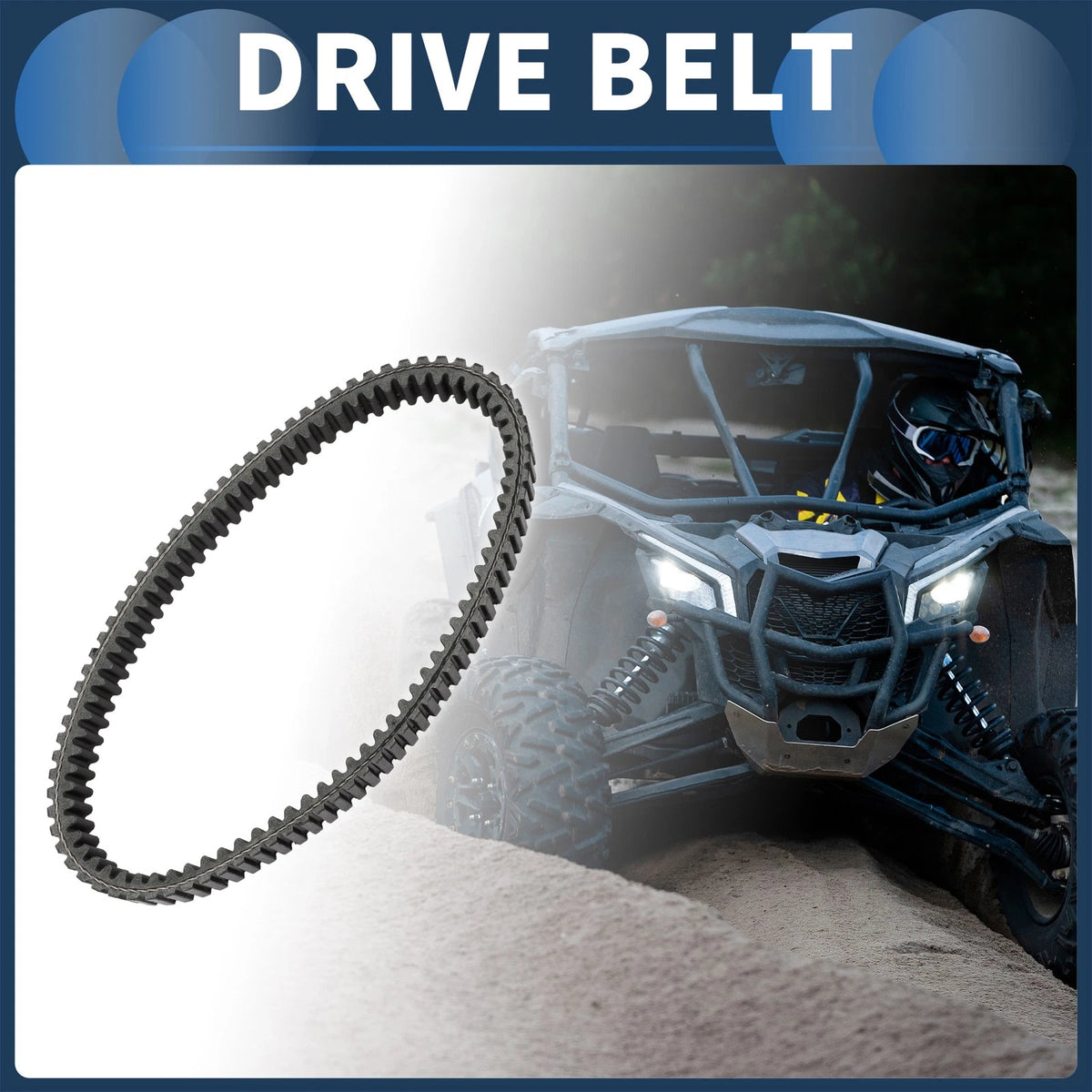 Drive Belt V-Belt for Kawasaki Brute Force 750 4x4i EPS (2012–2023)