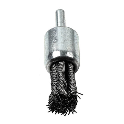 20mm Rotary Drill Wire Brush Wheel for Rust Removal - Metal Twisted Knot