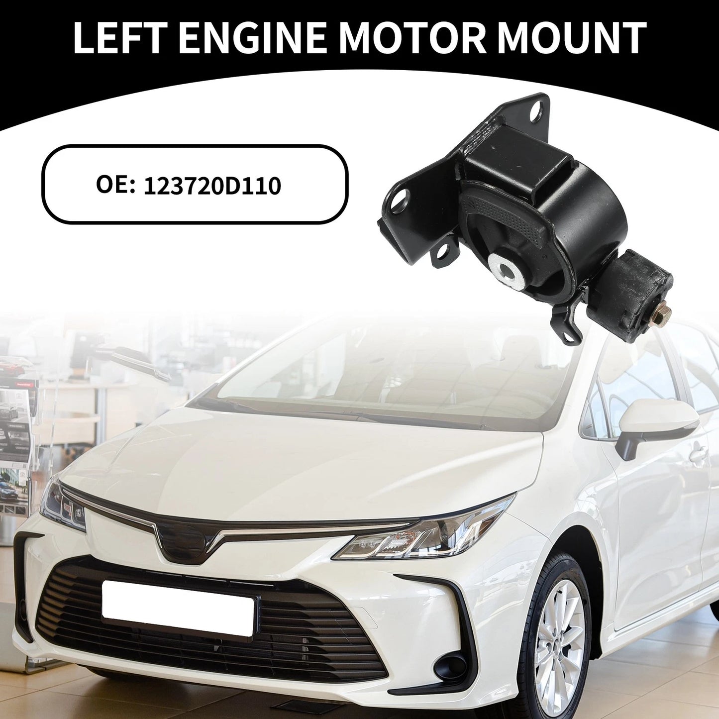 Engine Mount Left for Toyota Corolla (2003–2006)