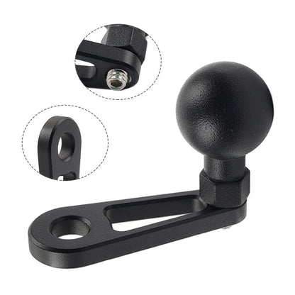 Universal Motorcycle Ball Head Base GPS Phone Holder Clamp Stand