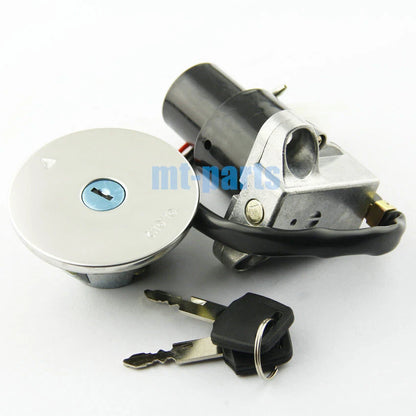 Ignition Key Switch & Fuel Tank Cap Lock Set for Yamaha FZR600 (1989-1993)