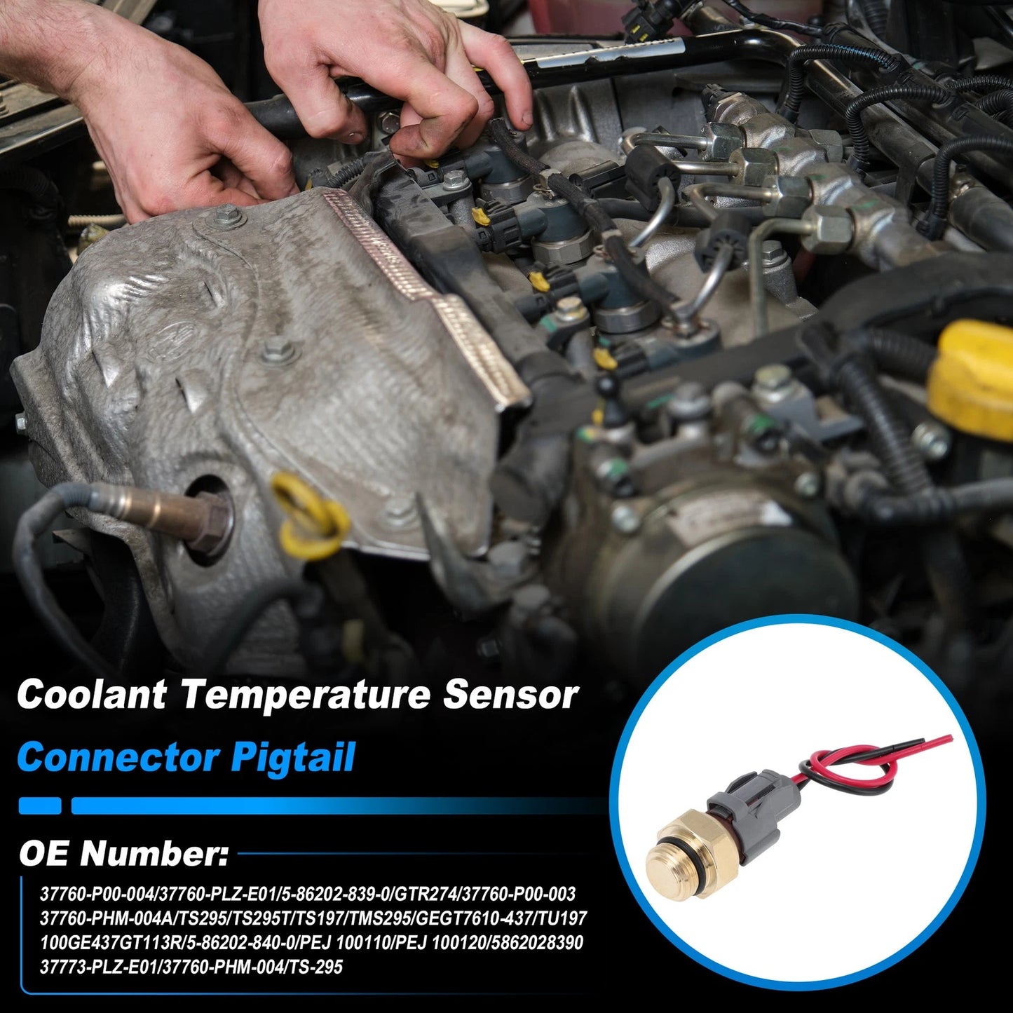 Coolant Temperature Sensor Connector for Honda CR-V (1997-2006)