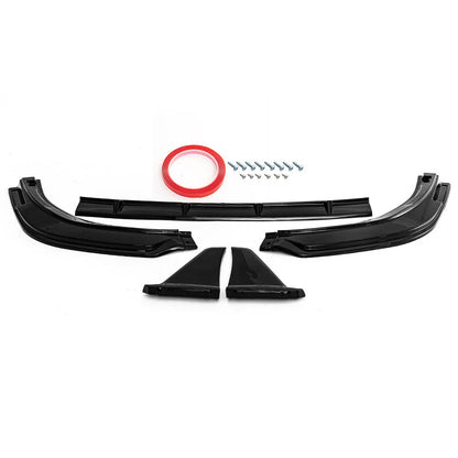 Front Bumper Spoiler Lip Splitter Winglet for Toyota Camry SE XSE (2018-2023)