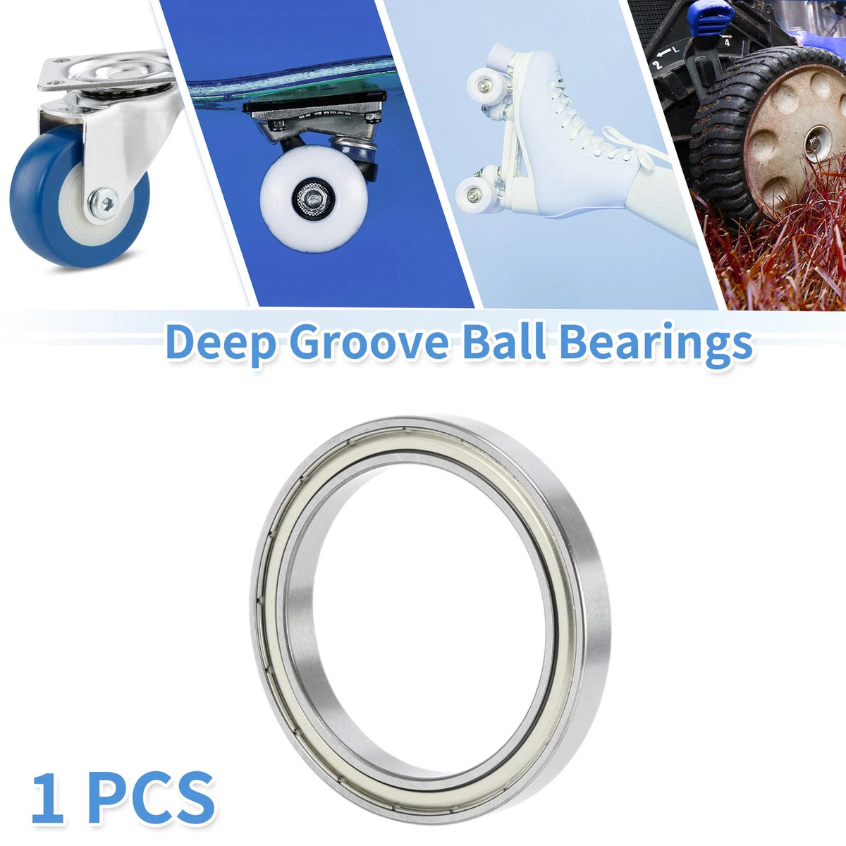 Deep Groove Ball Bearing / 55x72x9mm / for Scooter Skateboard Wheel