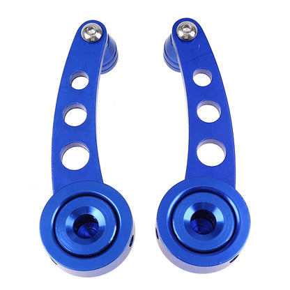 Manual Window Crank Handle Adapter for Most Cars - Blue