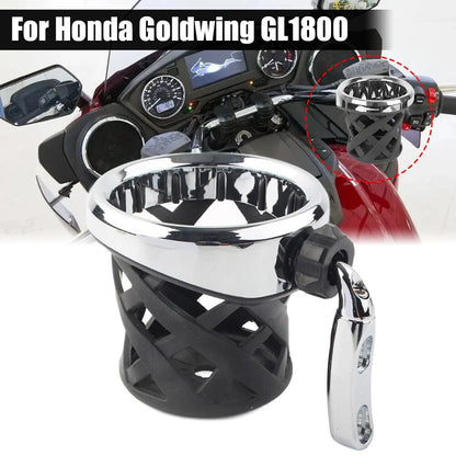 Cup Holder Kit for 2001-2017 Honda Gold Wing GL1800 Motorcycle Drink Holder