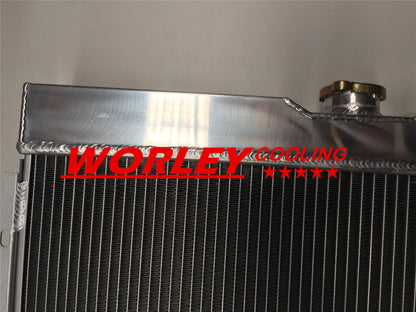 3 Row Aluminum Radiator for Ford Mustang V8 5.0 5.8 6.4 7.0 (1967-1970)