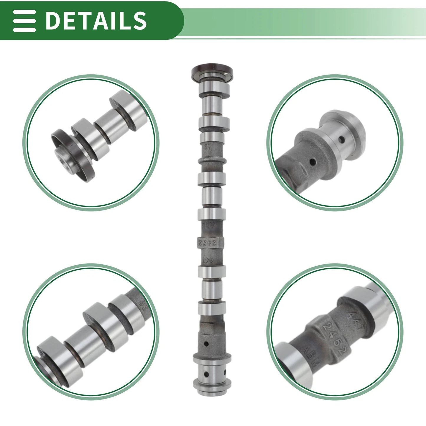 Exhaust Engine Camshaft for Jeep Cherokee (2017)