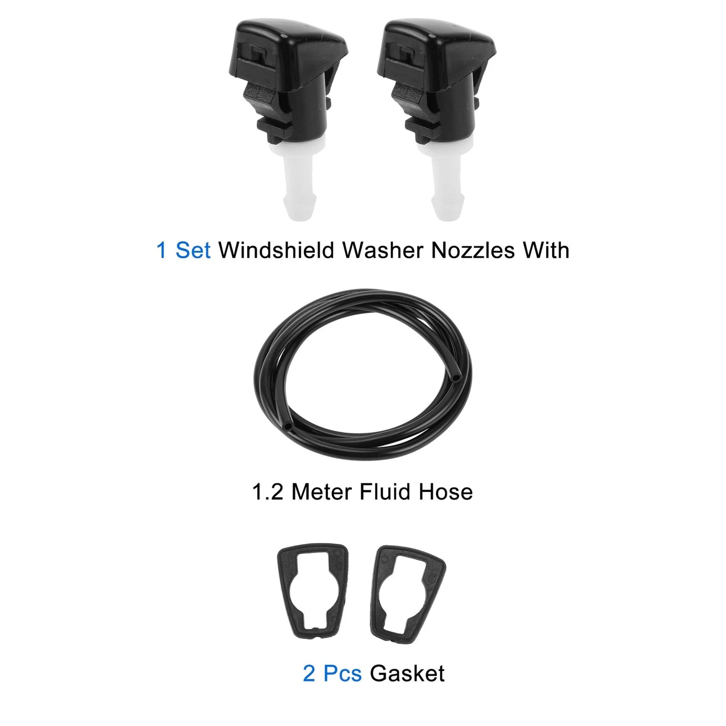 Windshield Washer Nozzle With Fluid Hose for Dodge Grand