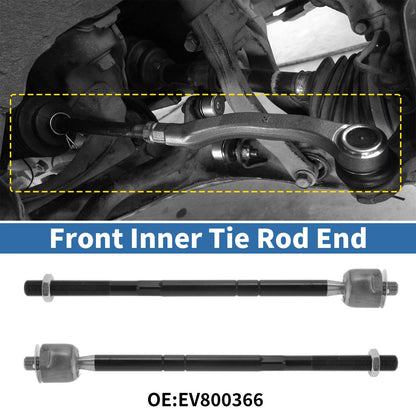 2 x Front Inner Tie Rod End Links for Mazda Tribute (2008–2009)