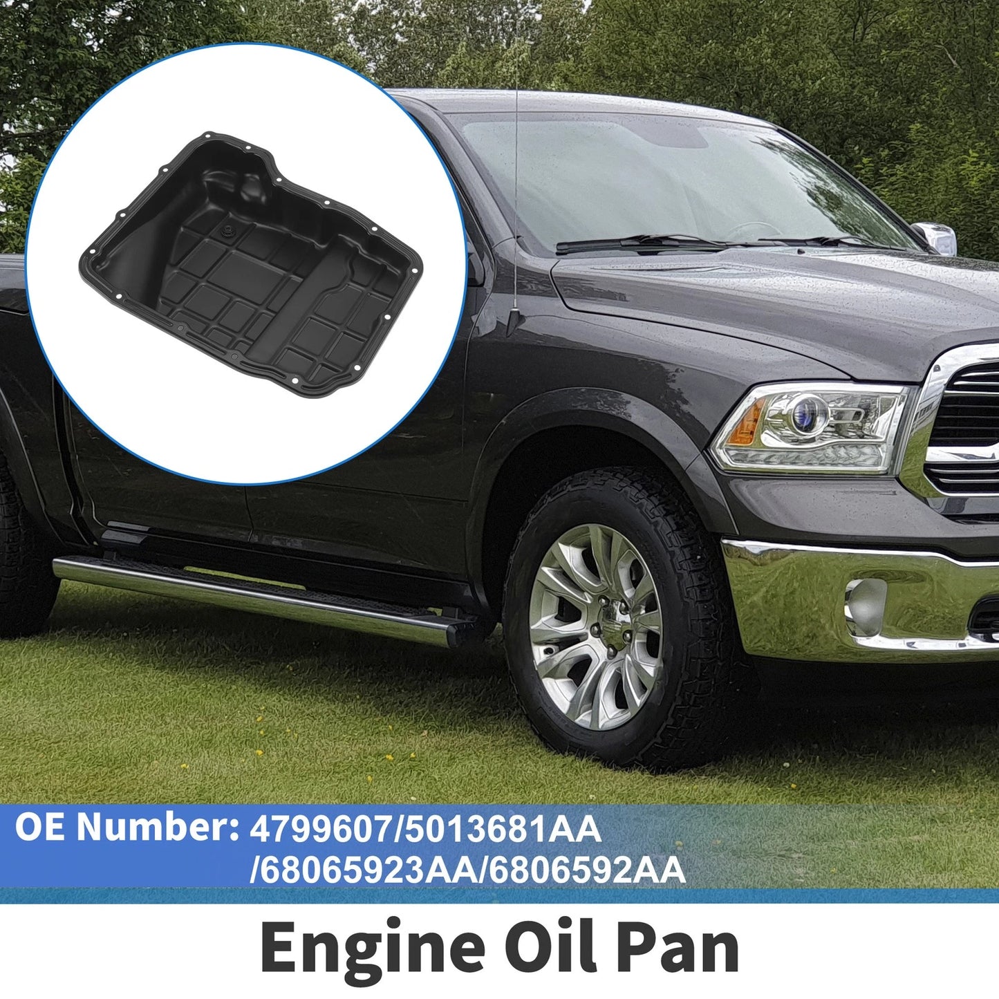 Engine Oil Pan for Dodge Ram 1500 (2002 - 2010)