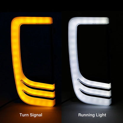 LED Fairing Lower Grills with Turn Signal Lights for Harley Road Glide (2014-2024)
