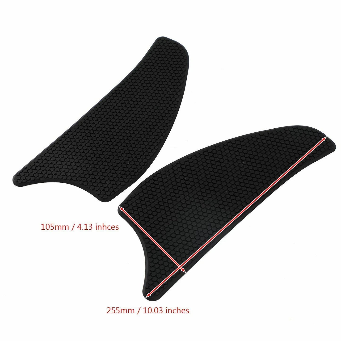 2 x Knee Pads Tank Side Protection for Kawasaki KLZ 1000 Versys (2015-2019)