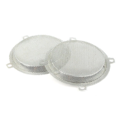 Punched Front Mesh Speaker Grills Covers for Harley Touring Electra Glide